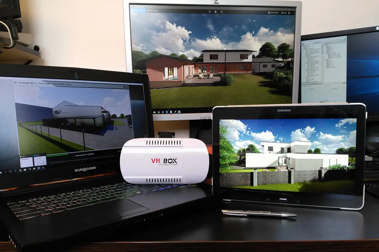 projekt 3d virtualni realita pruchod blazek projekt opava