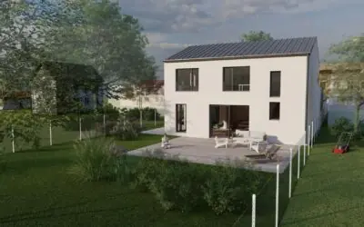 Dvoupodlažní rodinný dům Vávrovice