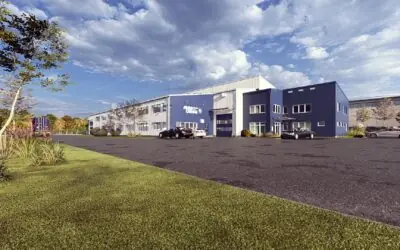 Přístavba haly firmy ALFA CHROM Bruntál