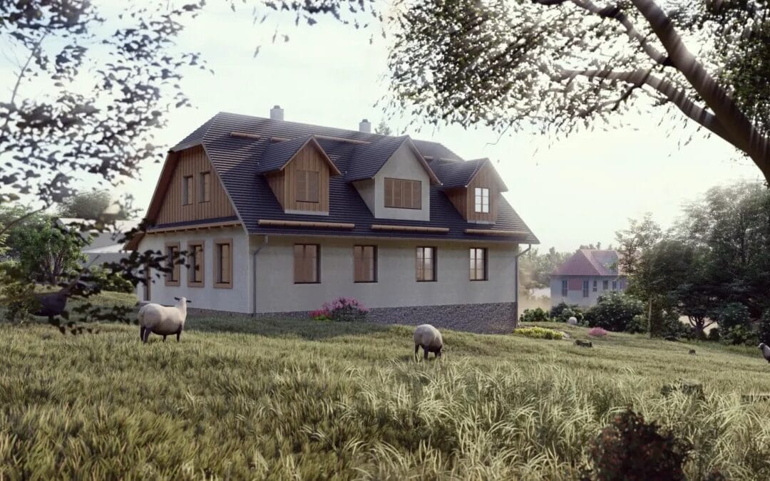 Rodinný dům v jesenickém stylu Razová